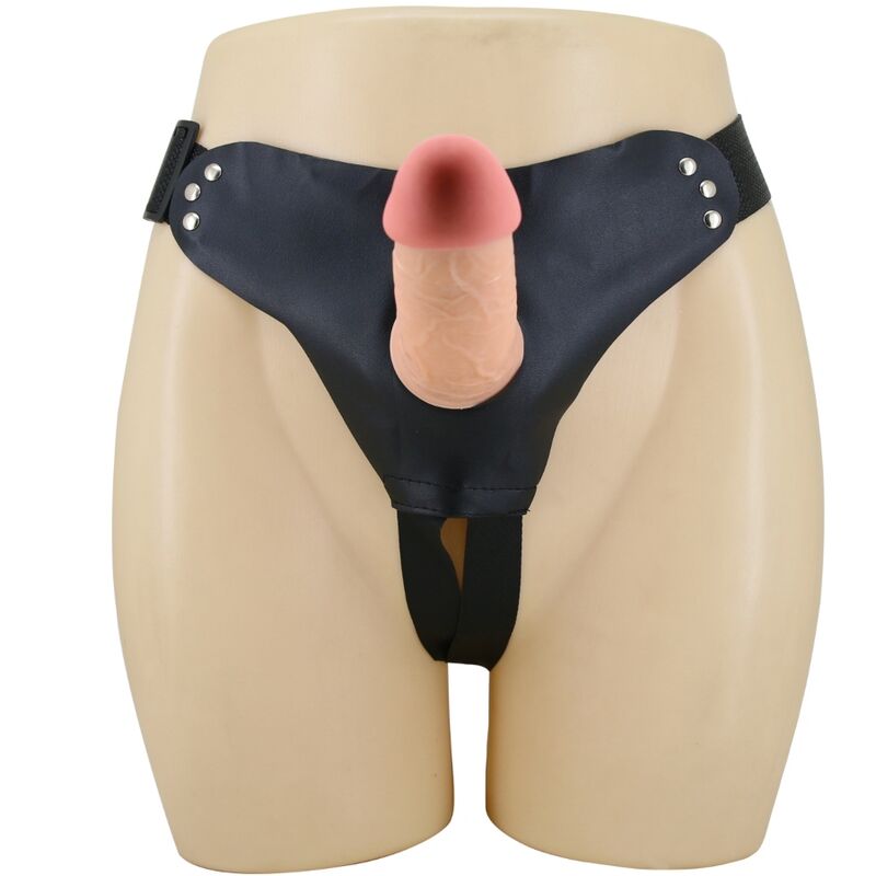 PRETTY LOVE - CALCINHA UNIVERSAL MAVIS HARNESS COM DILDO DE 19 CM NATURAL - Image 3