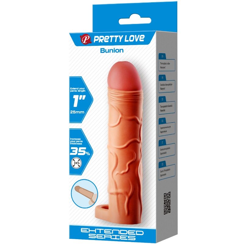 PRETTY LOVE - EXTENSOR DE PENIANO PARA JOANETE COM CAPA DE CARNE - Image 6