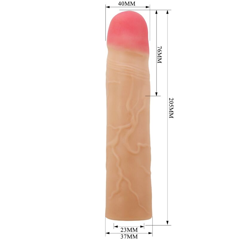 PRETTY LOVE - CAPA PARA EXTENSOR DE PÊNIS KYLIAN NA COR DA CARNE - Image 4