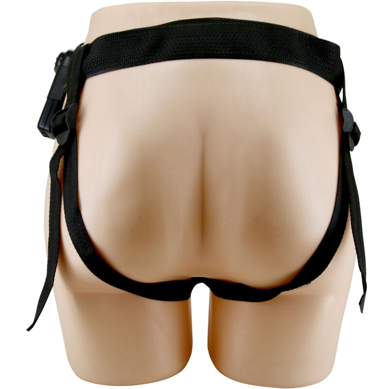 PRETTY LOVE - STARKS HARNESS BRIEFS DILDO VIBRATÓRIO MULTI-VELOCIDADE 17,5 CM MARROM CLARO - Image 3