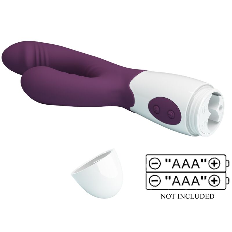PRETTY LOVE - VIBRADOR E ESTIMULADOR DE PONTO G ANDRE RABBIT ROXO - Image 9