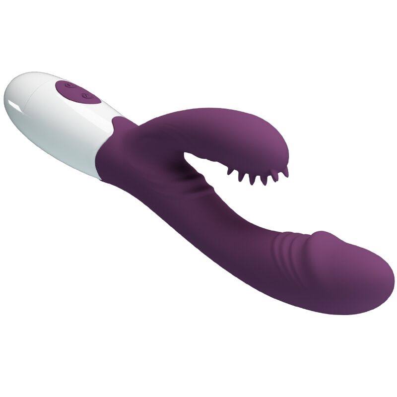 PRETTY LOVE - VIBRADOR E ESTIMULADOR DE PONTO G ANDRE RABBIT ROXO - Image 5