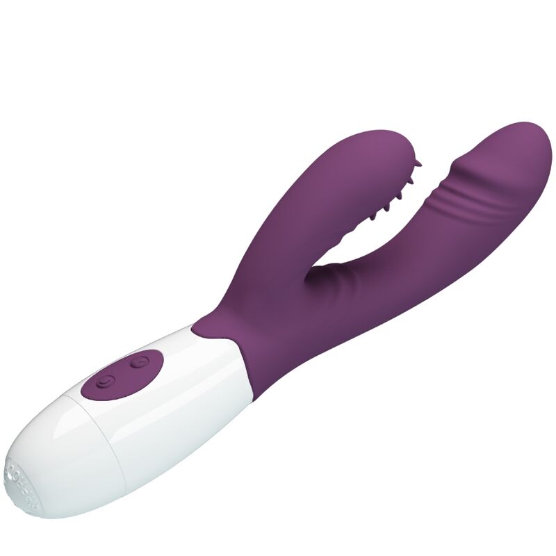 PRETTY LOVE - VIBRADOR E ESTIMULADOR DE PONTO G ANDRE RABBIT ROXO - Image 4