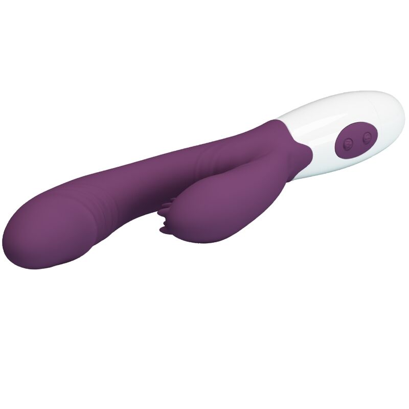 PRETTY LOVE - VIBRADOR E ESTIMULADOR DE PONTO G ANDRE RABBIT ROXO - Image 6