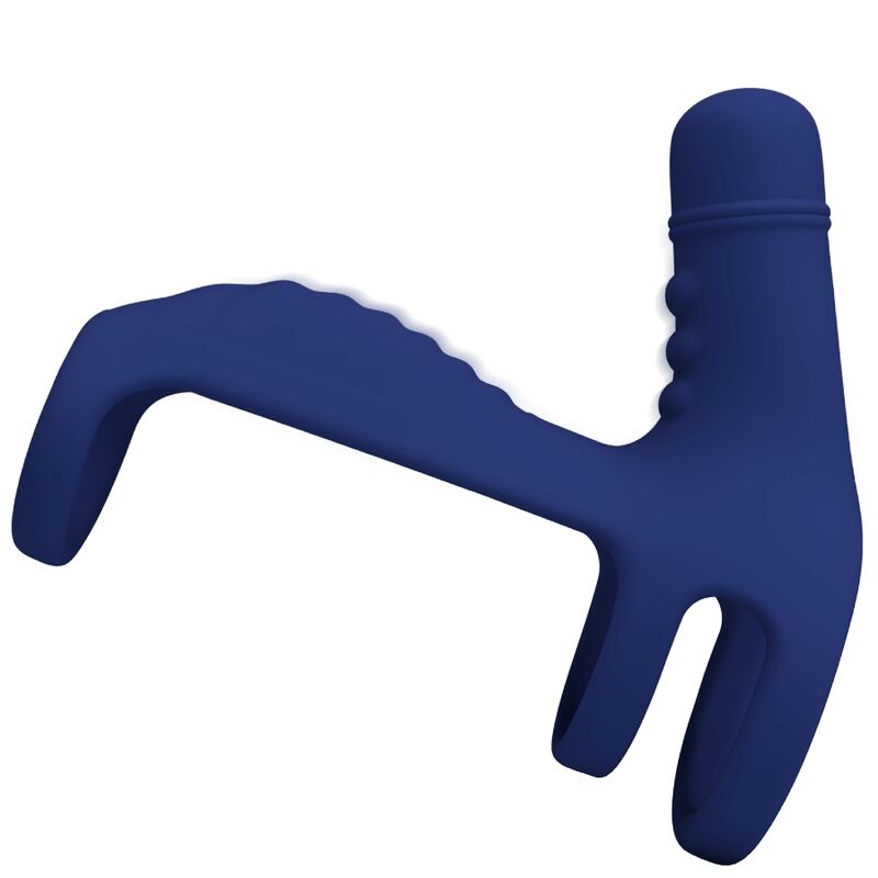 PRETTY LOVE – ANEL VIBRATÓRIO ELISH COM EXTENSÃO AZUL