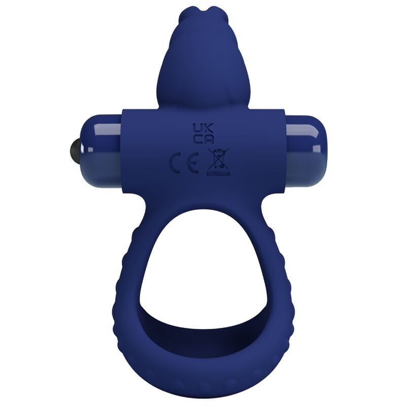 PRETTY LOVE - LUCHITO ANEL VIBRATÓRIO DUPLO COELHO AZUL - Image 4