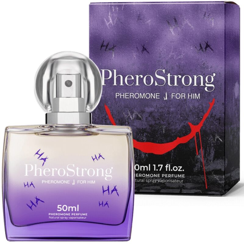 PHEROSTRONG - PERFUME DE FEROMÔNIOS J PARA ELE 50 ML