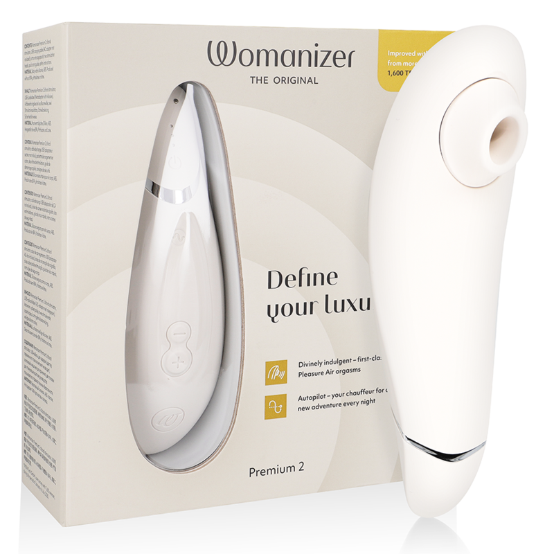 WOMANIZER – PREMIUM 2 ESTIMULADOR CLITORIAL CINZA QUENTE