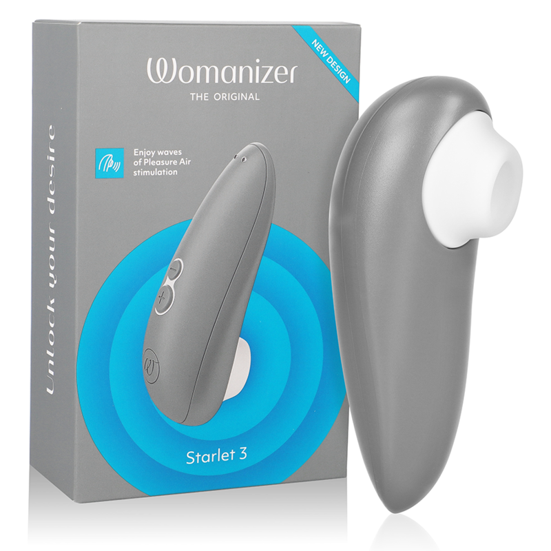 WOMANIZER - STARLET 3 ESTIMULADOR CLITÓRICO CINZA