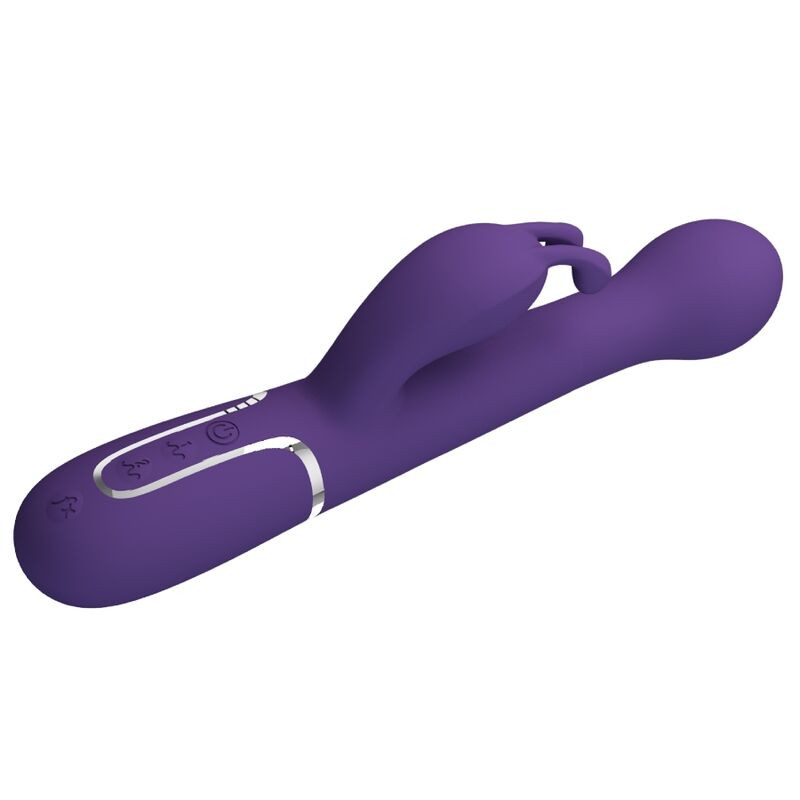 PRETTY LOVE - VIBRADOR DEJON RABBIT 3 EM 1 MULTIFUNCIONAL ROXO - Image 4