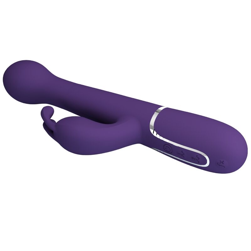 PRETTY LOVE - VIBRADOR DEJON RABBIT 3 EM 1 MULTIFUNCIONAL ROXO - Image 5