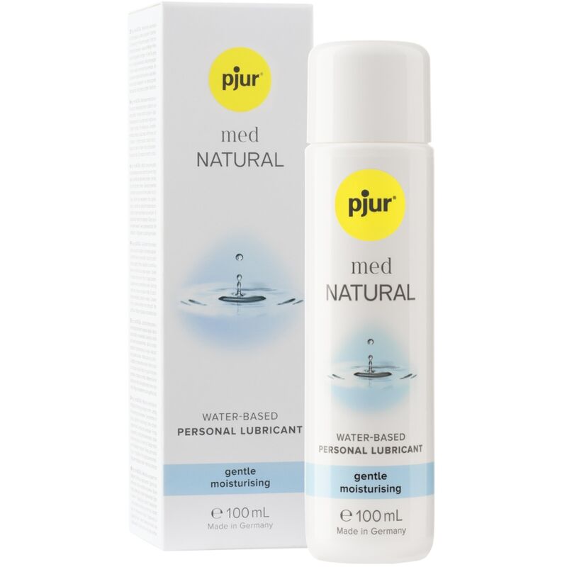 PJUR – MED LUBRIFICANTE NATURAL À BASE DE ÁGUA 100 ML