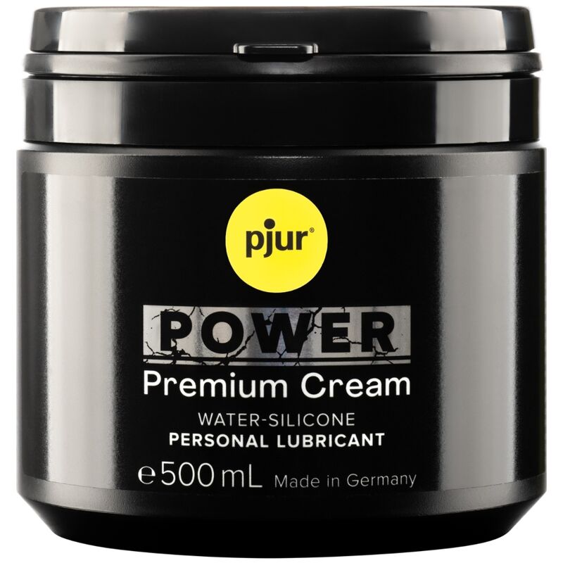 PJUR – POWER PREMIUM CREAM LUBRIFICANTE ÍNTIMO 500 ML