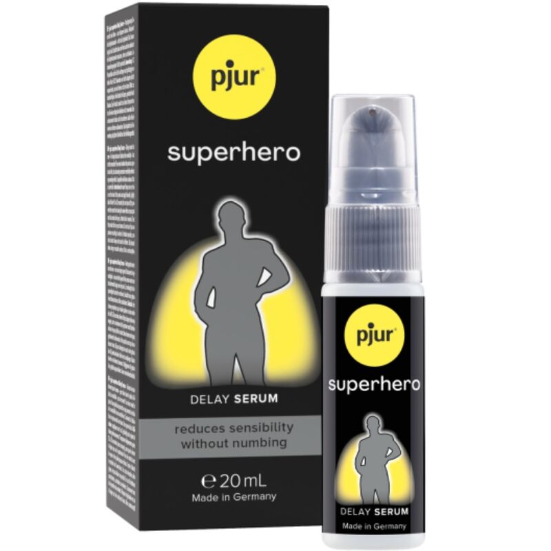 PJUR – SORO RETARDANTE CONCENTRADO SUPERHERÓI 20 ML