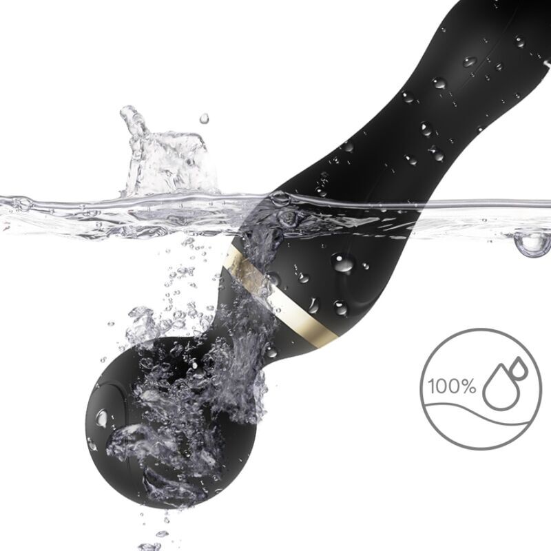 ARMONY - FREEZA MASSAGEADOR E VIBRADOR COM CABEÇA SUPER FLEXÍVEL PRETO - Image 4