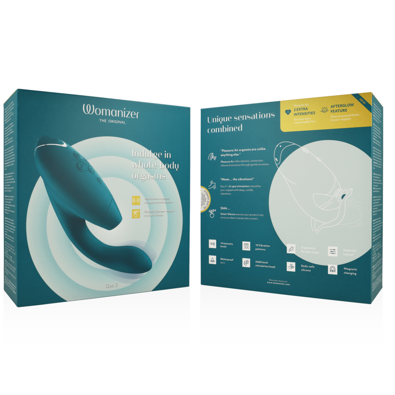 WOMANIZER - DUO 2 STIMULATOR BLUE PETROL - Image 7