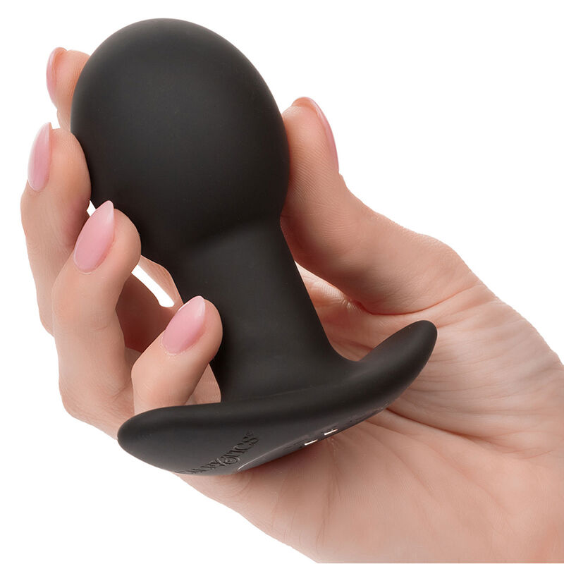 CALEXOTICS - ROCK BOTTOM PLUG ANAL 10 VIBRAÇÕES SILICONE PRETO - Image 6