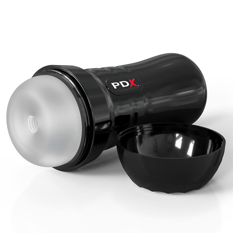PDX EXTREME – SLIDE & GLIDE MASTURBADOR AUTOLUBRIFICANTE TRANSPARENTE