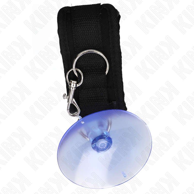 KINK – ALGUMA DE PULSO COM VENTOSA, PRETA, 29-40 CM X 5 CM