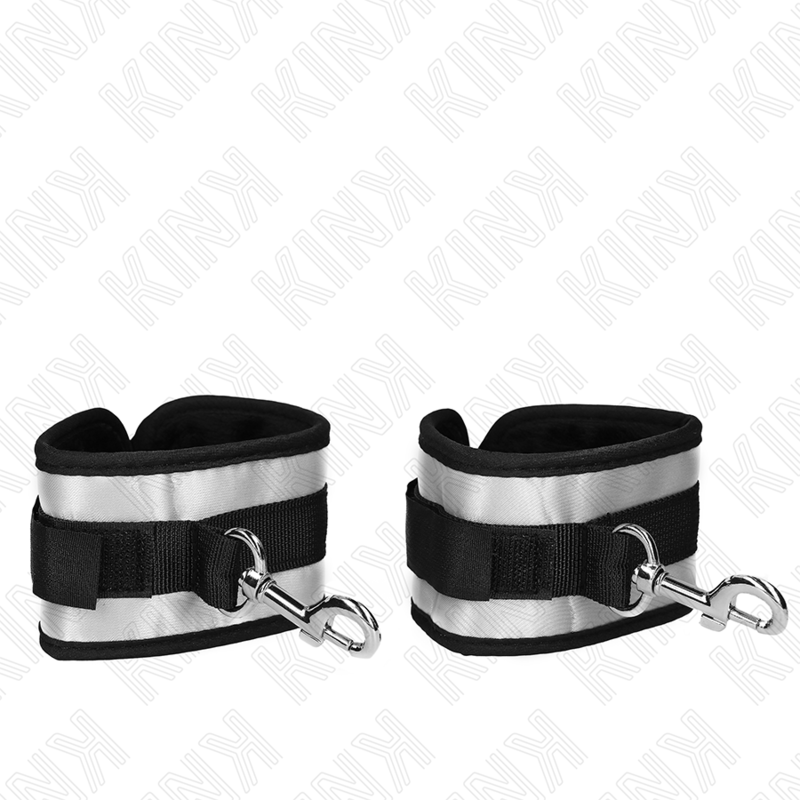 KINK - ALGEMAS DE PULSO EM NEOPRENE CINZA 23 X 5 CM - Image 4