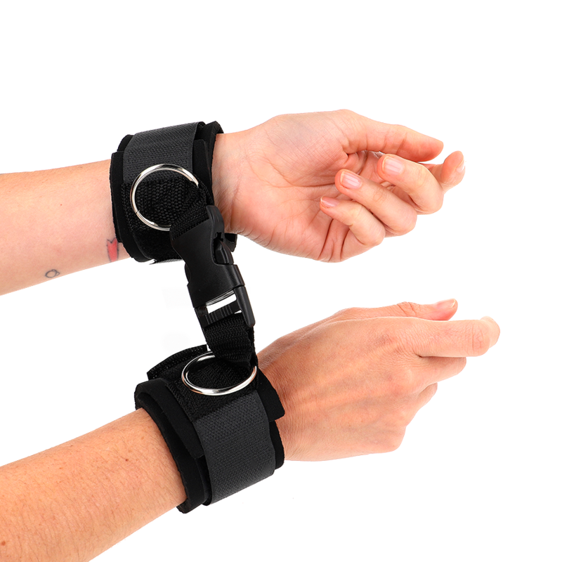 KINK - ALGUMA DE PULSO DE NEOPRENE COM FECHO DE VELCRO, PRETA, AJUSTÁVEL DE 22 A 34 CM - Image 3