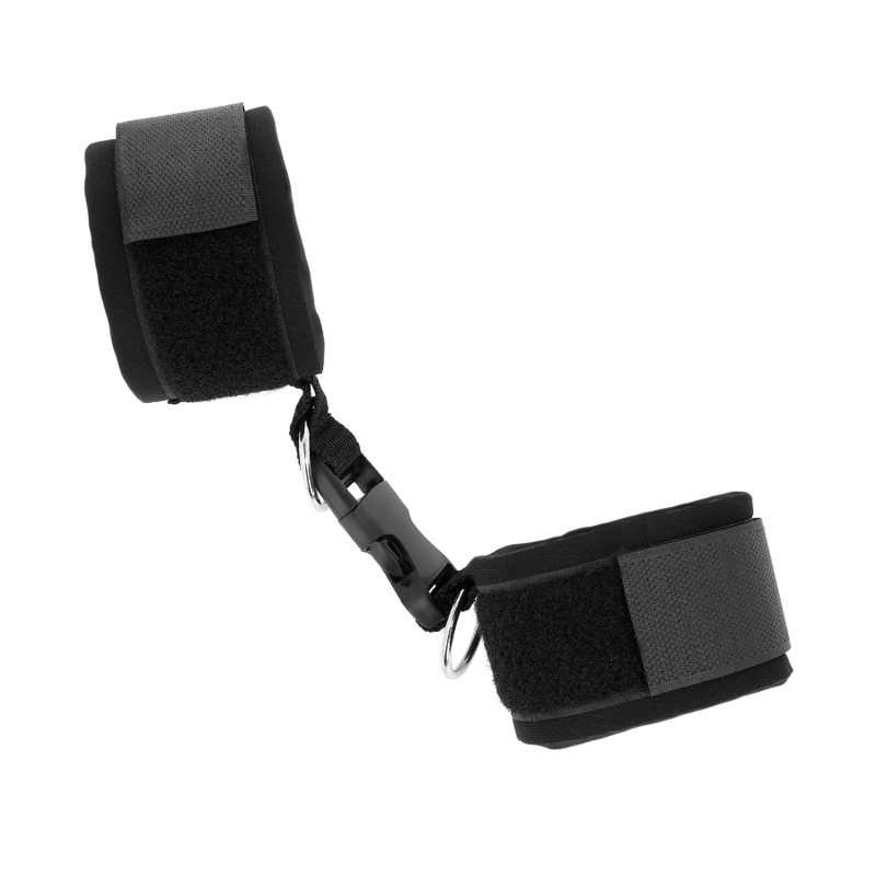 KINK – ALGUMA DE PULSO DE NEOPRENE COM FECHO DE VELCRO, PRETA, AJUSTÁVEL DE 22 A 34 CM