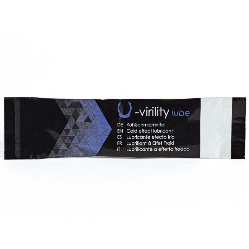 500 COSMETICS - LUBRIFICANTE U-VIRILITY COM EFEITO FRIO 10 X 5 ML - Image 2