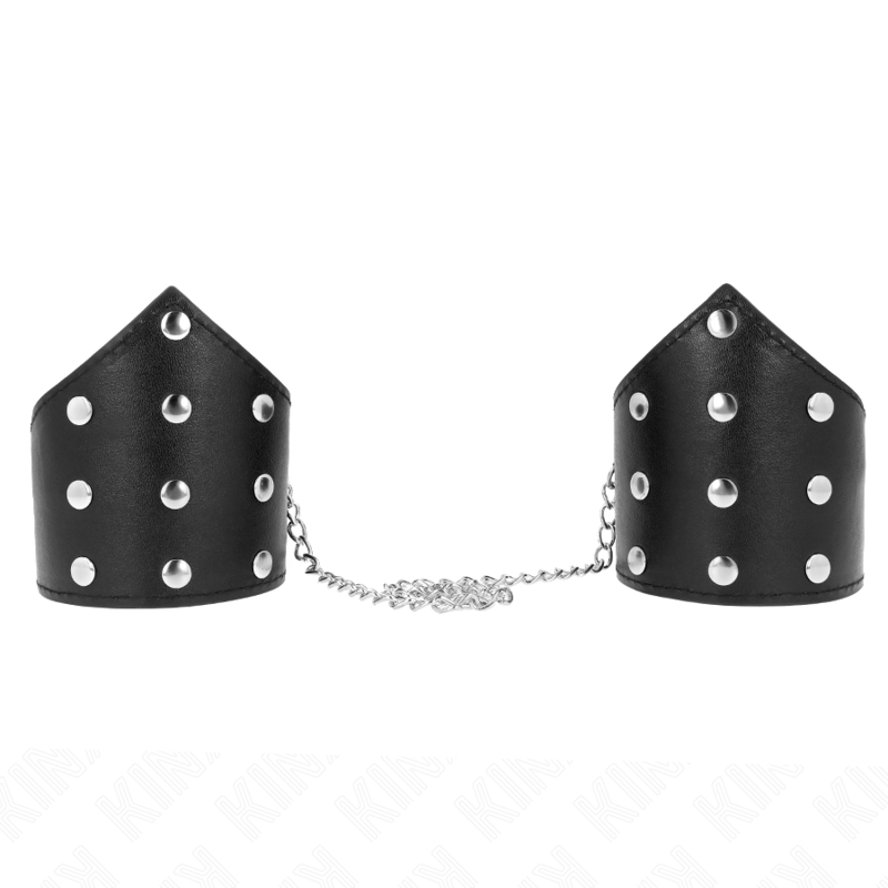 KINK – PULSEIRAS ESTILO PONTA PRETA COM CORRENTE AJUSTÁVEL 17-23 CM X 8,5 CM
