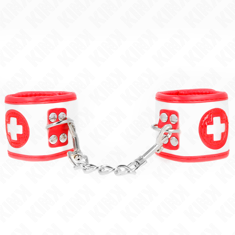 KINK – MINI ALGEMAS DE PULSO PARA ENFERMEIRA AJUSTÁVEIS 18-23 CM X 5 CM