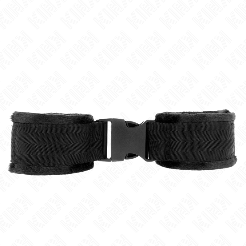 KINK – ALGEMA DE PULSEIRA COM FECHO DE VELCRO EM NYLON, VERMELHO E PRETO, MODELO 1, AJUSTÁVEL, 25-35 CM X 6 CM