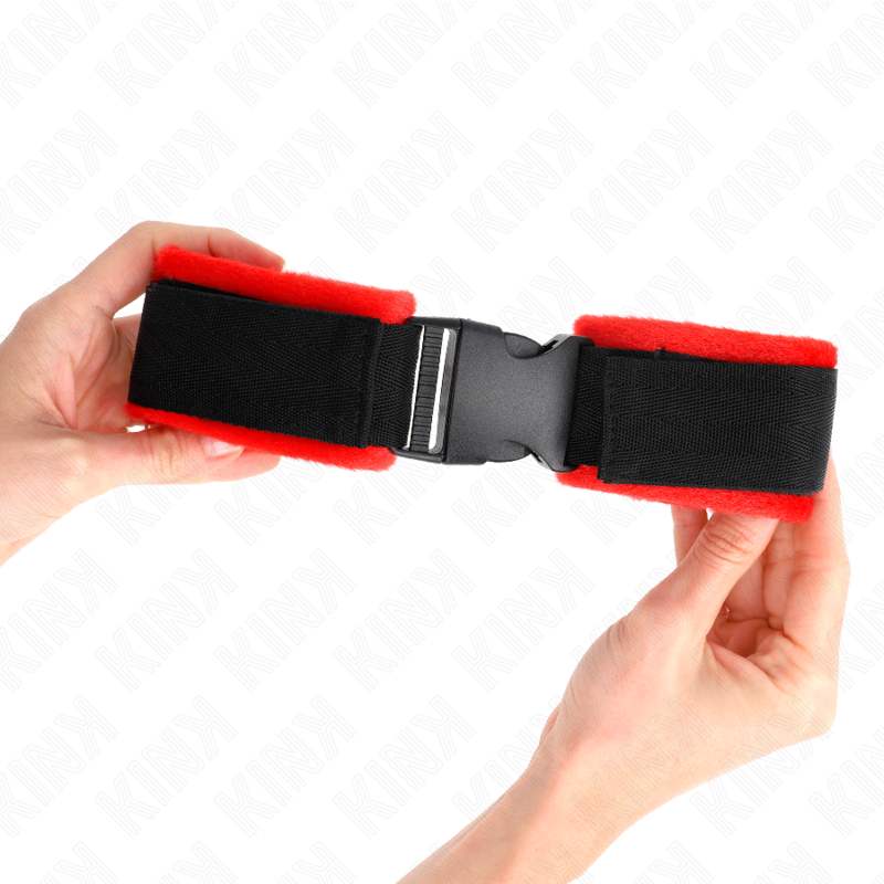 KINK - ALGUMA DE PULSO COM FECHO DE VELCRO EM NYLON, PRETA, MODELO 1, AJUSTÁVEL, 25-35 CM X 6 CM - Image 4