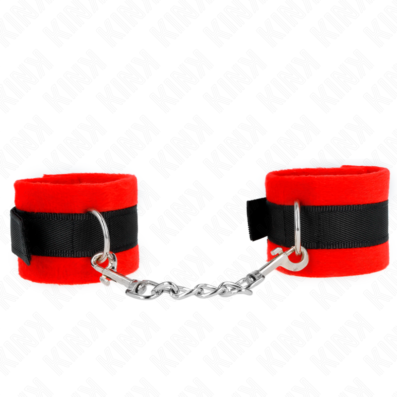 KINK – ALGEMAS DE PELE PARA INICIANTES PRETO E VERMELHO 30 X 7 CM