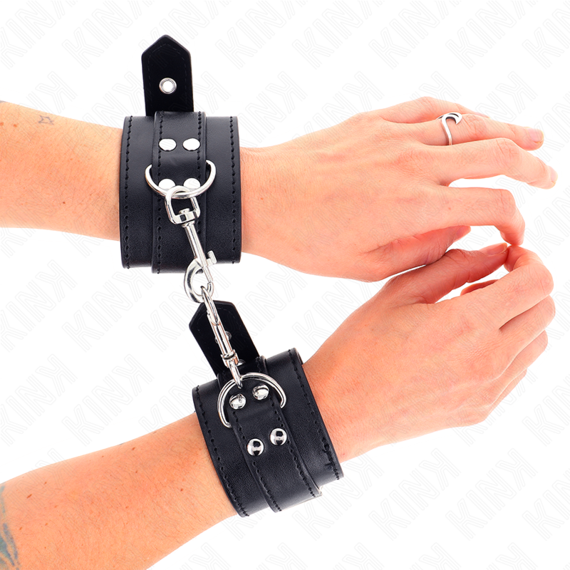 KINK – ALGEMAS DE PULSO COM TACHAS 35 X 6 CM