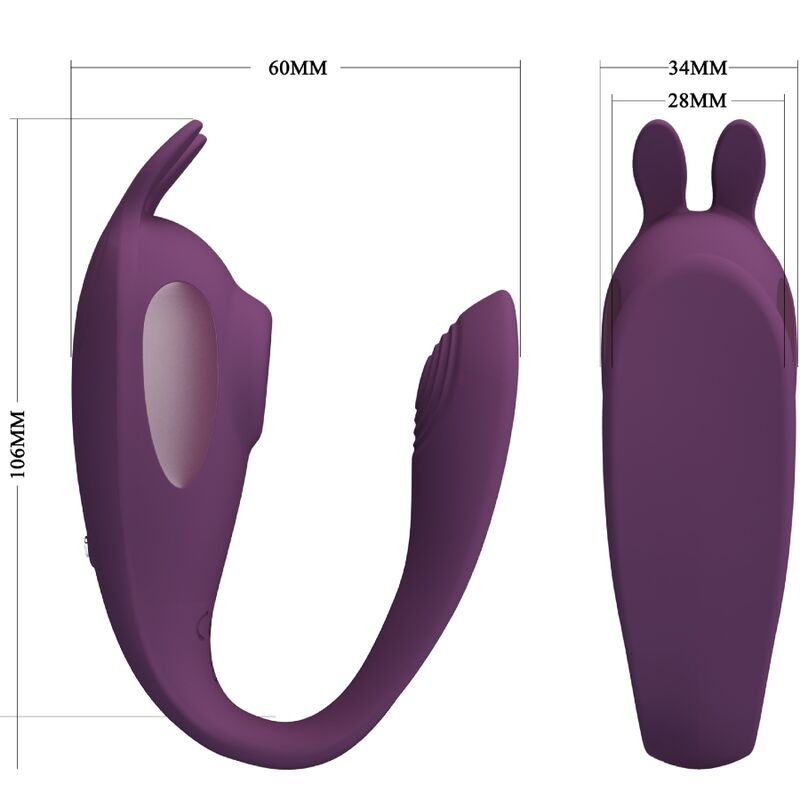 PRETTY LOVE - SHEY STIMULATOR & VIBRATOR APP GRÁTIS LONGA DISTÂNCIA ROXO - Image 6