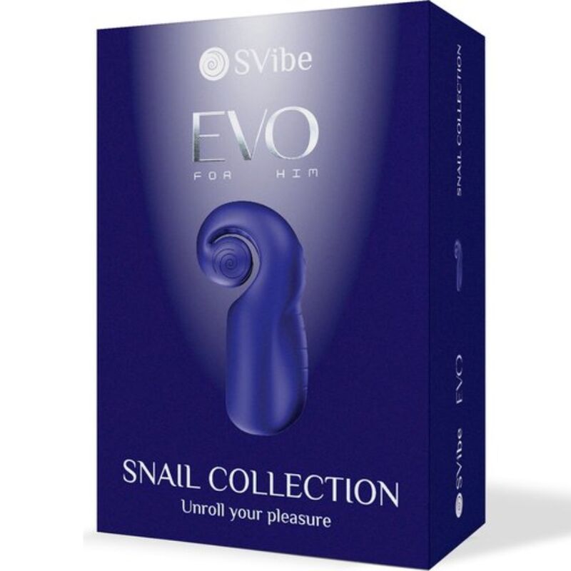 SNAIL VIBE - EVO FOR HIM MASTURBADOR MASCULINO SLIDE NROLL AZUL ESCURO - Image 5