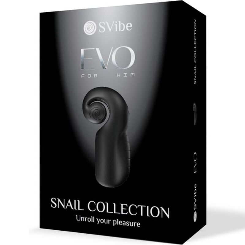SNAIL VIBE - EVO FOR HIM MASTURBADOR MASCULINO SLIDE NROLL PRETO - Image 7