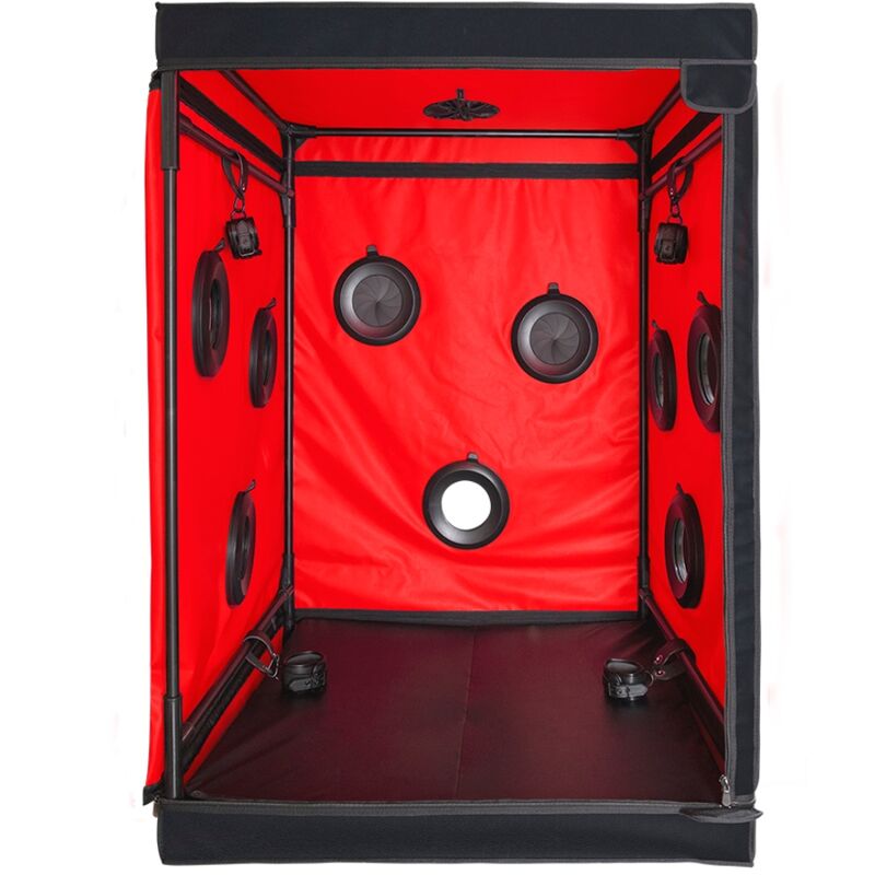 CÚPULA SECRETA - ESCÂNDALO NA CABANA DO CLUBE KINK PRETO E VERMELHO - Image 11