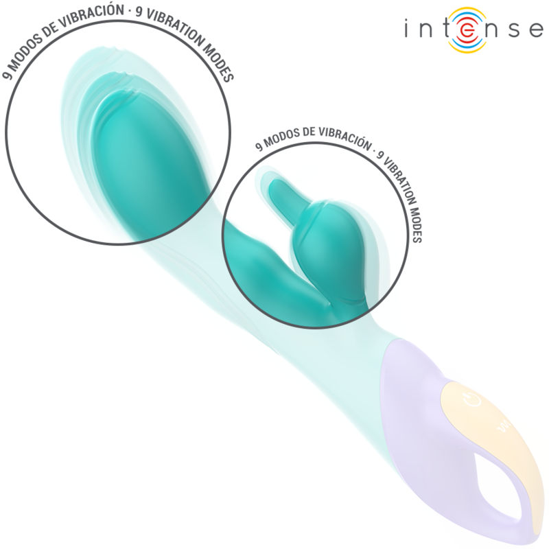 INTENSO - VIBRADOR FRED RABBIT AZUL - Image 3
