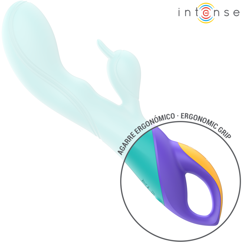 INTENSO - VIBRADOR FRED RABBIT AZUL - Image 4
