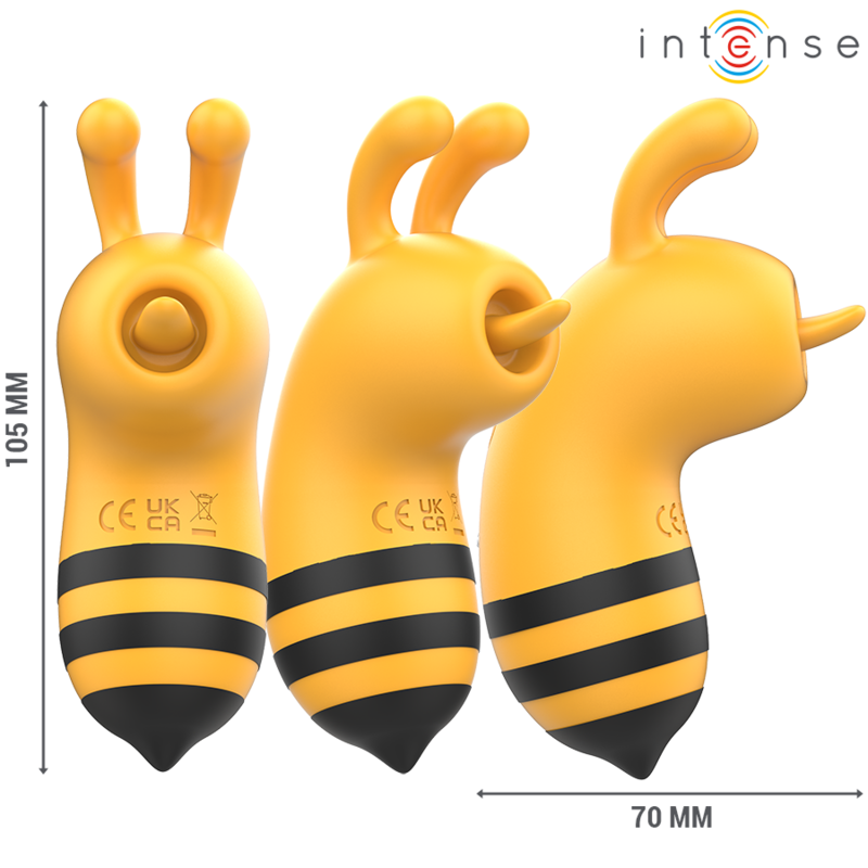 INTENSE – ESTIMULADOR MAYA COM LÍNGUA ROTATIVA DE 360º