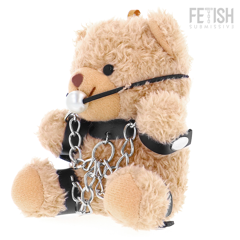 SUBMISSÃO FETICHISTA – FOZZIE URSO DE PELÚCIA MODELO BDSM 3