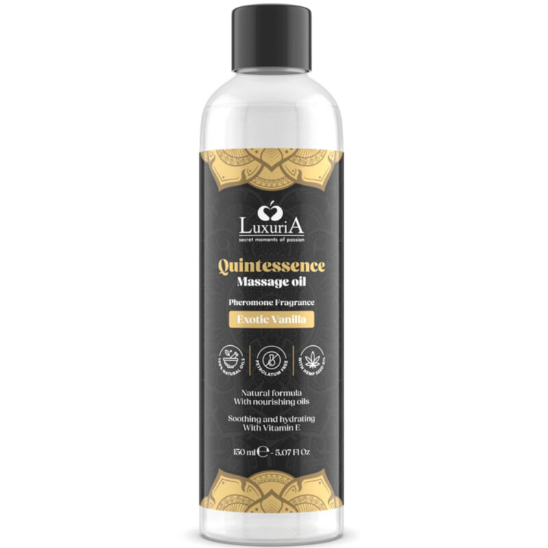 INTIMATELINE LUXURIA – ÓLEO DE MASSAGEM DE BAUNILHA EXÓTICA 150 ML