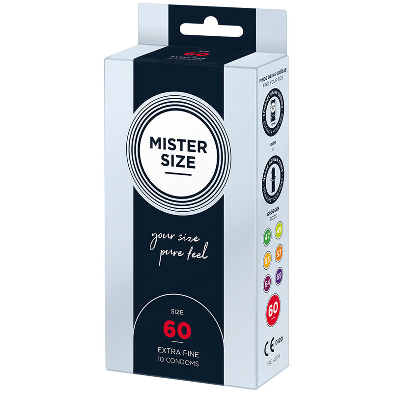 MISTER SIZE – CAMISINHA TAMANHO XL 60 MM (10 UNIDADES)