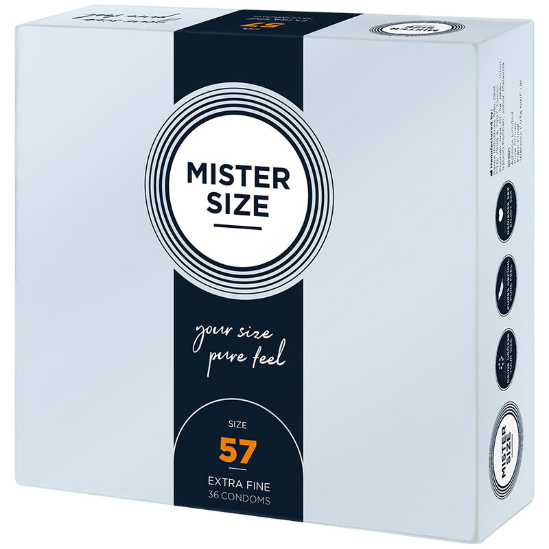 MISTER SIZE – CAMISINHA TAMANHO G 57 MM (36 UNIDADES)