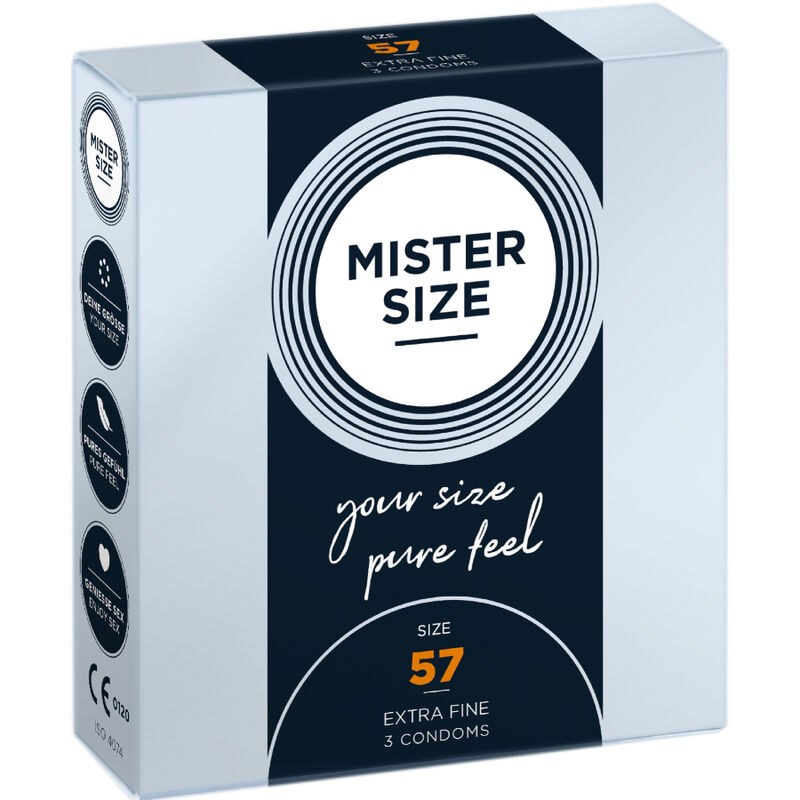 MISTER SIZE – CAMISINHA TAMANHO G 57 MM (3 UNIDADES)