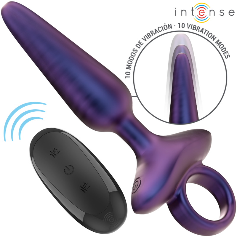 INTENSE - MARLON PLUG ANAL VIBRATÓRIO MODELO 4 COM CONTROLE REMOTO - Image 2