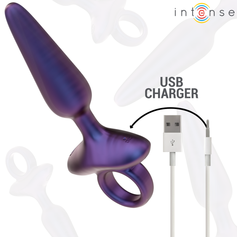 INTENSE - MARLON PLUG ANAL VIBRATÓRIO MODELO 4 COM CONTROLE REMOTO - Image 7