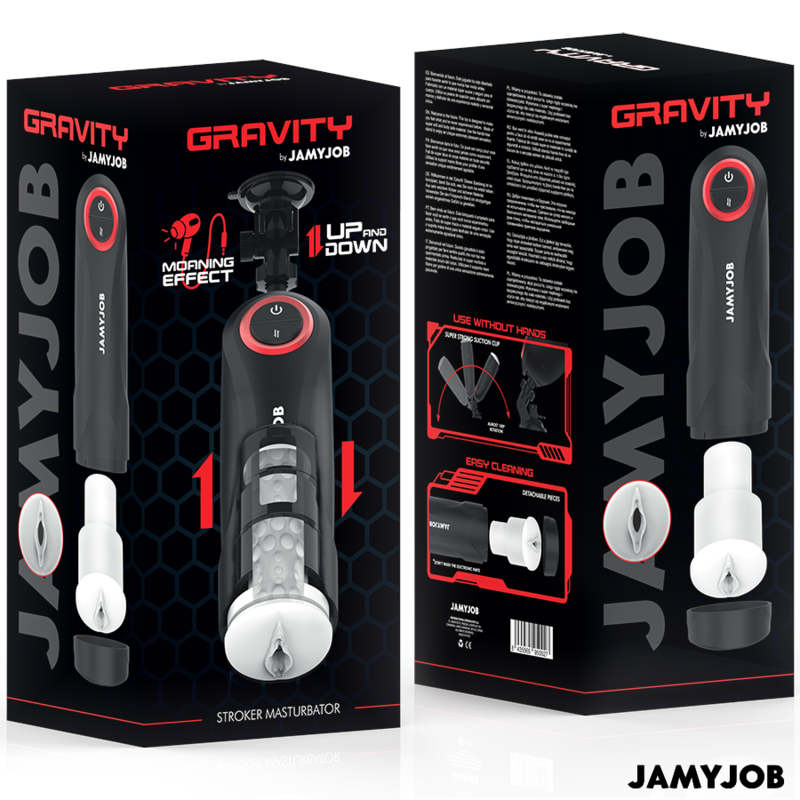 JAMYJOB - MASTURBADOR VAGINAL AUTOMÁTICO POR GRAVIDADE COM 5 MODOS DE IMPULSO E EFEITO SONORO - Image 7