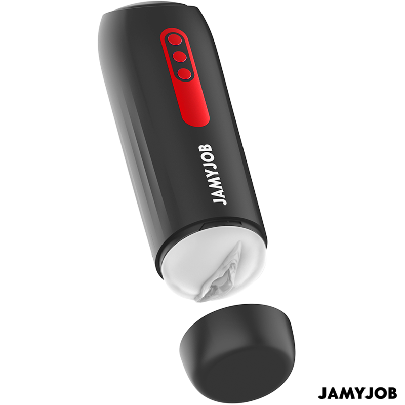 JAMYJOB – MASTURBADOR VAGINAL AUTOMÁTICO PHANTOM COM 5 MODOS DE SUCÇÃO E IMPULSO