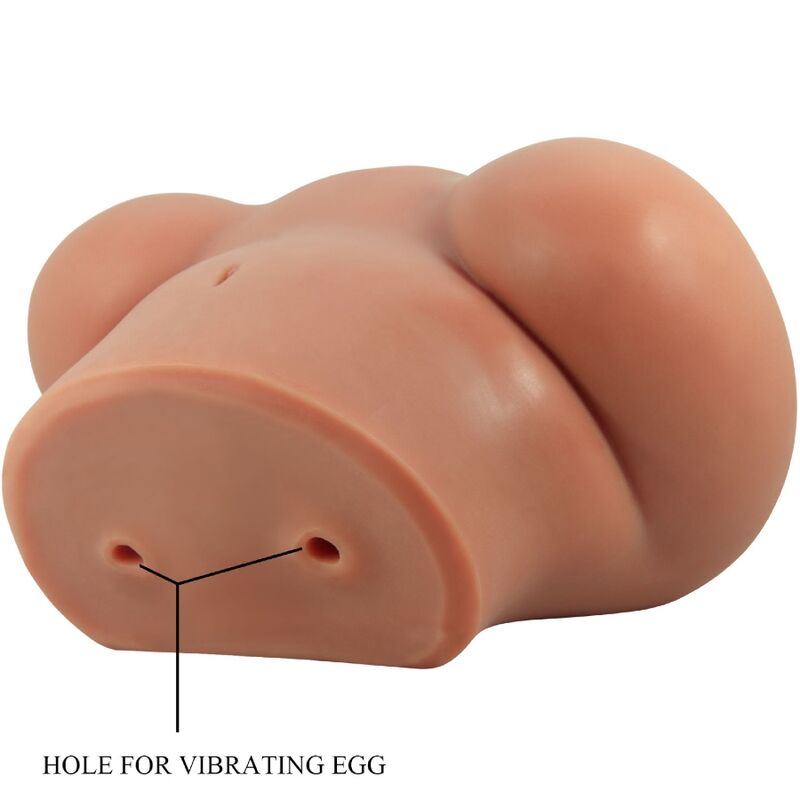 CRAZY BULL - LUNA VIBRADOR BUNDAL COM VAGINA E ÂNUS REALISTAS E CONTROLE REMOTO - Image 8